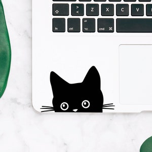 Peeking cat vinyl decals, Peeking cat Stickers, Cat stickers, Cat decals, Car Stickers, Cat car decals