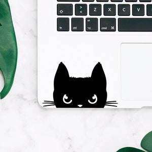 Peeking cat vinyl decals, Peeking cat Stickers, Cat stickers, Cat decals, Car Stickers, Cat car decals
