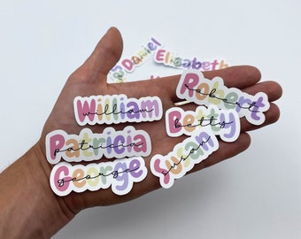 Personalized name Sticker | Custom Name Sticker | Custom Name decal | Custom text Sticker | Custom name Water bottle sticker | name decals