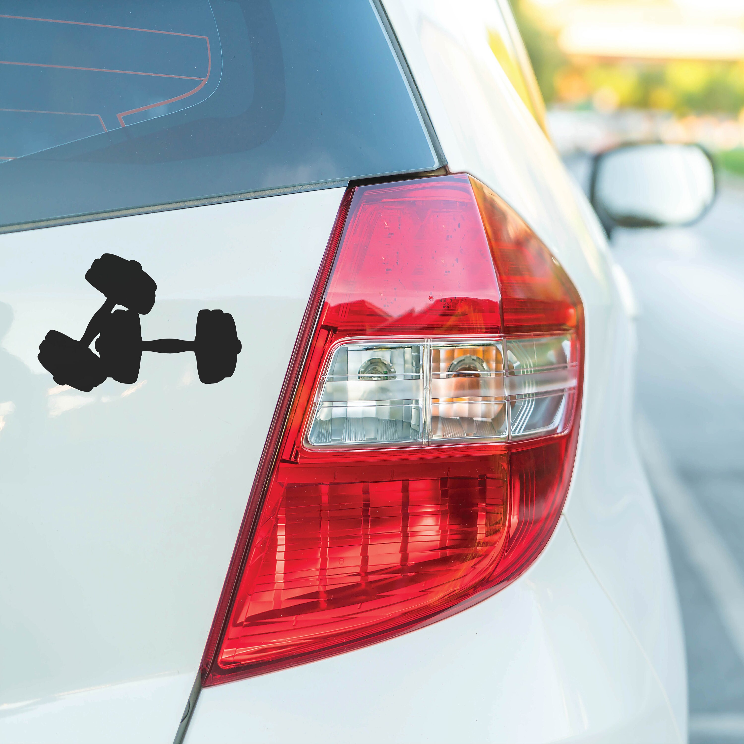 Gym Stickers Barbell Vinyl Decals, Dumbbell Decal, Gym Decal, Barbell ...