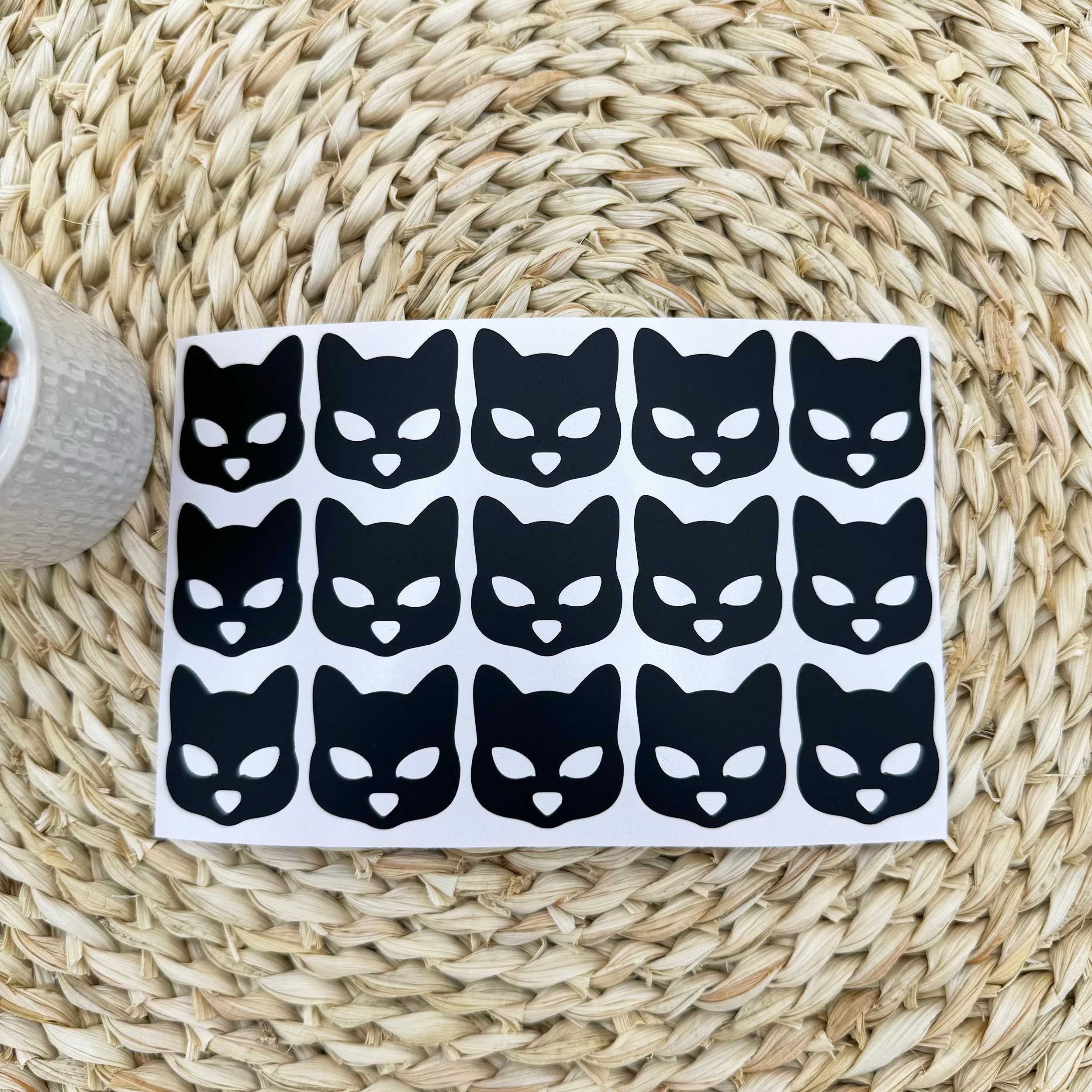 Cat Def Sticker Set of Cat Decals | Cat Sticker | Cat Decal Set | Cat Vinyl Decals ...