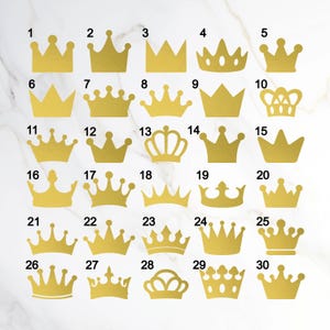 Crown decals, Crown stickers, Crown vinyl decals, Crown vinyl stickers, Crown Wall decals, Crown Window decals, Car decals, Party decals