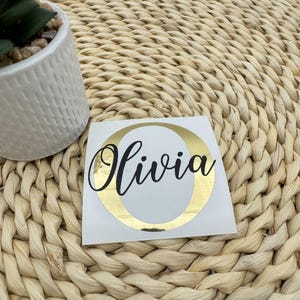 Adesivi con nome monogramma, adesivi con lettere, adesivo monogramma in vinile, adesivi con nome monogramma, adesivi con nome monogramma personalizzati, adesivi personalizzati