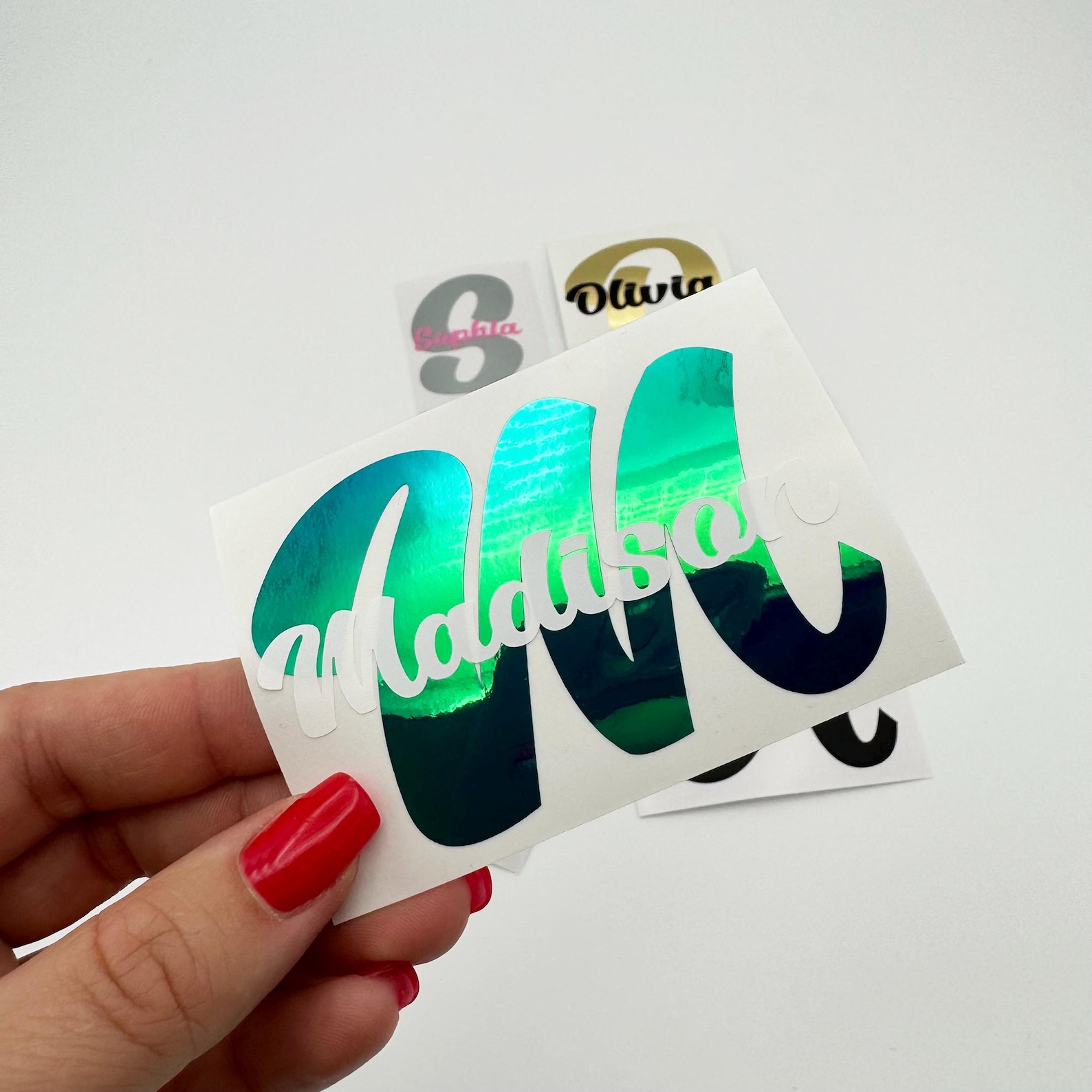 Name Stickers Customisation Custom Name Decals, Letter Decals, Monogram Decal, Monogram Name ...