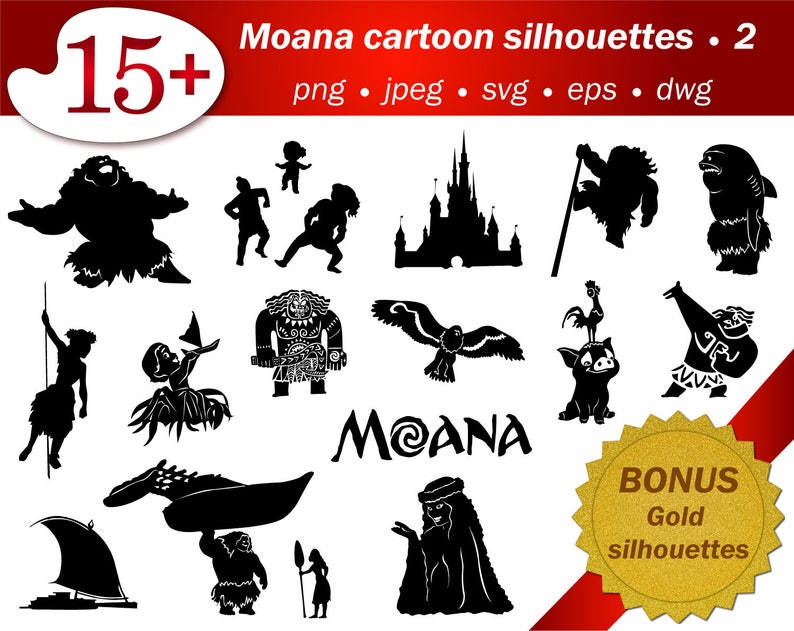 Disney svg Moana silhouette maui chook pig castle Te Fiti stencil png tattoo cricut cameo vector editable absolutely free png gold glitter printable photograph relating to Free Printable Disney Silhouettes known as Disney svg Moana silhouette maui bird pig castle Te Fiti stencil png tattoo cricut cameo vector editable totally free png gold glitter printable