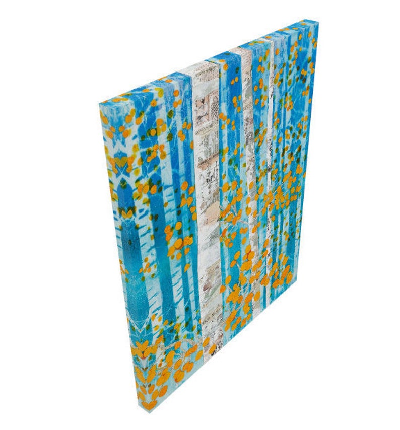 It's Time for A Change Mixed Media Paper Collage by Etsy