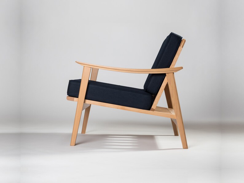 Contemporary Lounge Chair New Etsy