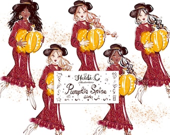 otoño moda chica clipart, otoño chica clipart, otoño chica clipart, otoño clipart, imágenes prediseñadas de otoño, clip art de otoño, clip art de otoño, african american