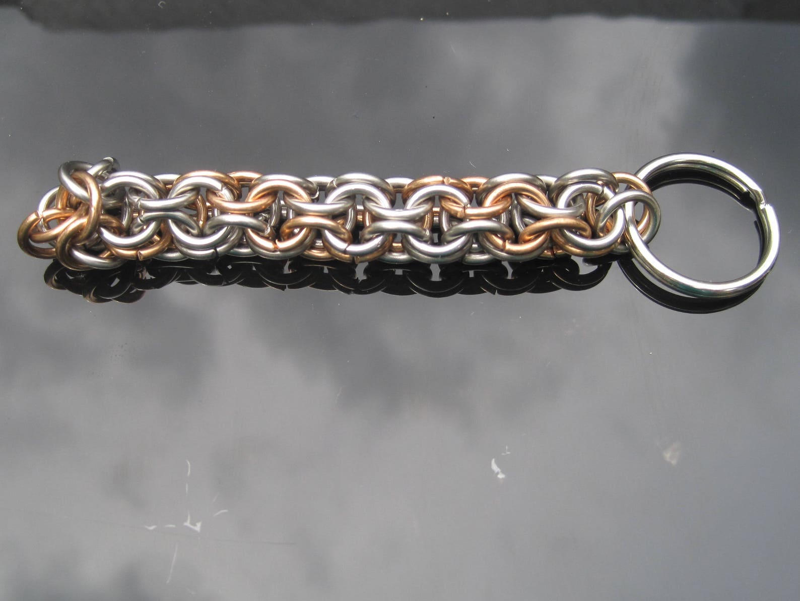 Key Fob for Men Masculine Keychain Chain Maille Keyfob Etsy