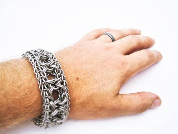 mens heavy metal jewelry