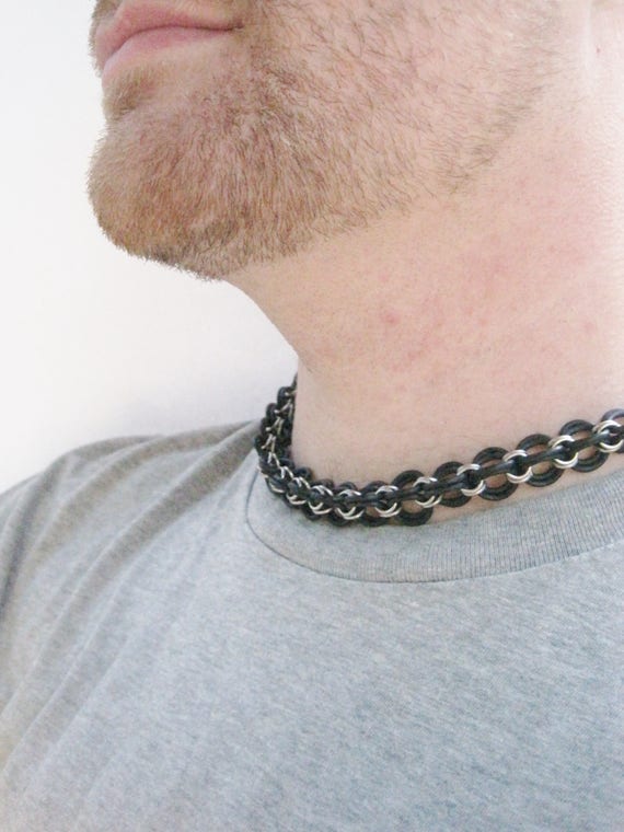 mens dog collar necklace