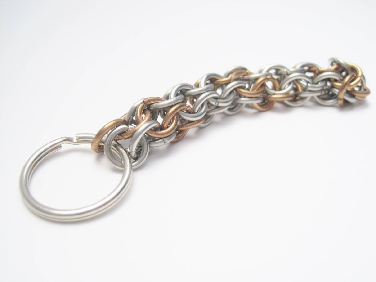 Key Fob for Men Masculine Keychain Chain Maille Keyfob Etsy