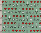 Minecraft Icons Cotton Fabric Springs Creative Mojang Tools Hearts Health Armor