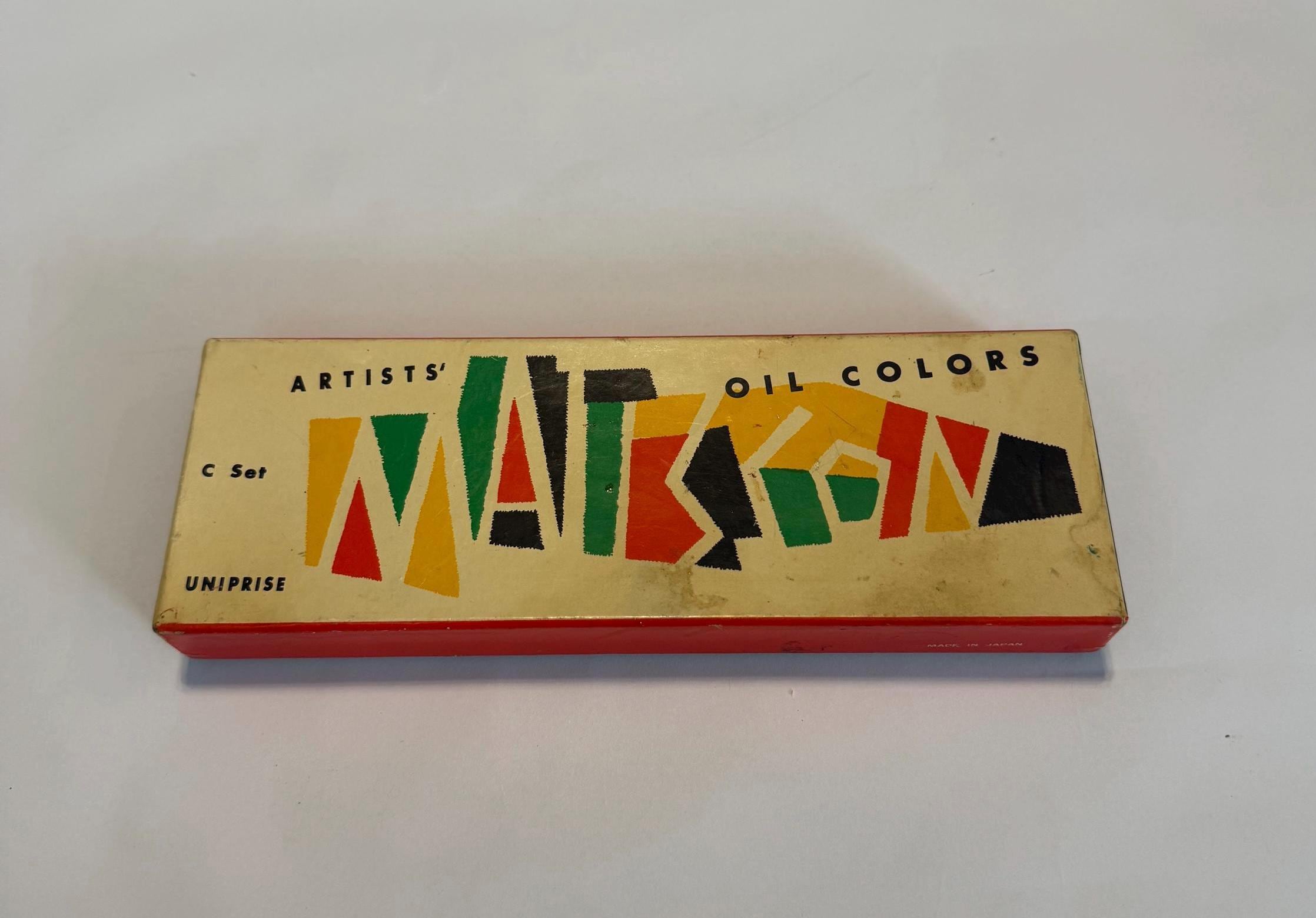 Vintage Matisson Uniprise Artists Oil Colors C Set 12 Colors Made