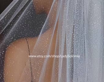 Shimmer veil, Sparkle Veil, Simple glitter veil