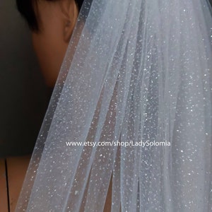 Shimmer Tulle fabric 60" Wide, Glitter Tulle Wholesale, Sparkly tulle Fabric, Glitter tulle for veils, Glitter Tulle for wedding dress