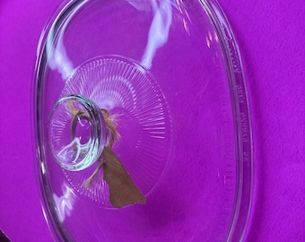 Tapa de repuesto para cazuela Pyrex f-12c de vidrio transparente