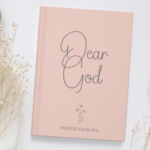 Gepersonaliseerde gebedsdagboek voor vrouwen | Gebedsdagboek Beste God | Christelijk cadeaudagboek | Religieus gebedsdagboek voor dames | Cadeau voor vrouwen