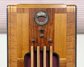 1936 37 Philco 37-670X Bluetooth Converted Console Radio