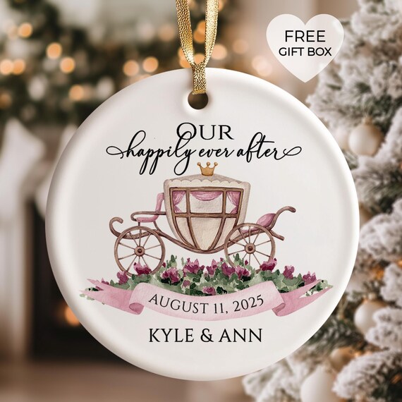 Custom Personalized Couple Acrylic Ornament - Gift Idea For Valentine