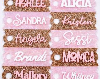 Personalized Stanley Tumbler Name Plate: Acrylic Stanley Cup Accessory