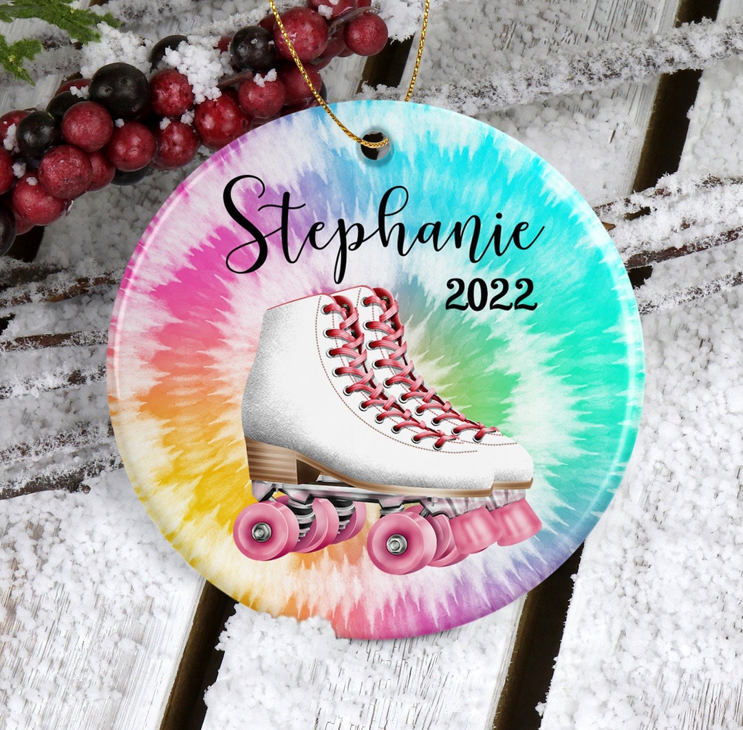 Roller Skate Ornament/christmas Ornaments/personalized Gifts/christmas