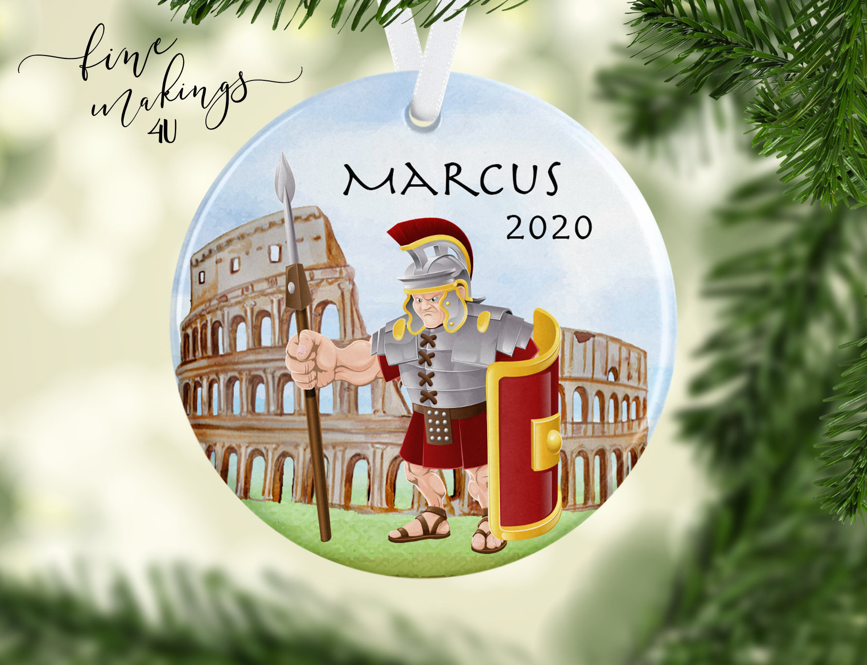 Ancient Rome Ornament/roman Empire Gift/roman Centurion in Etsy