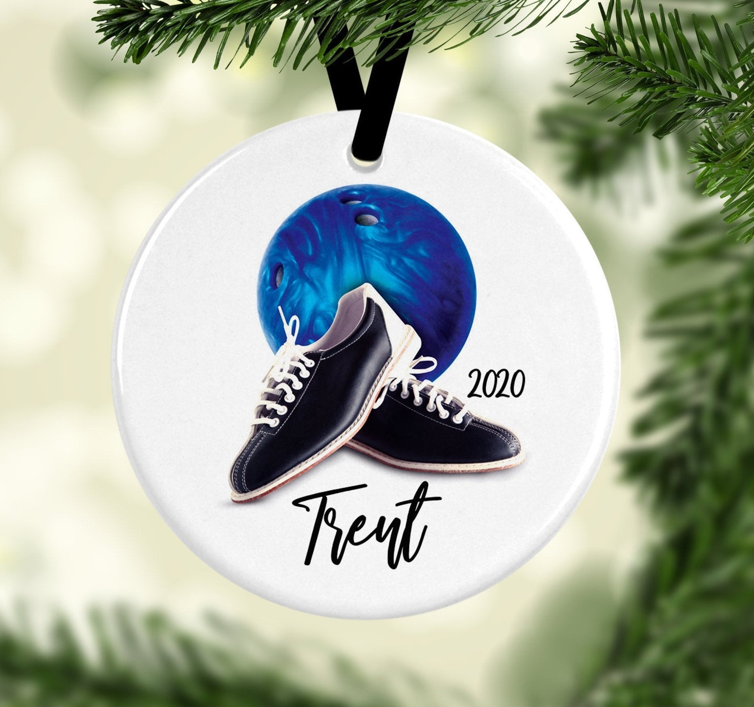 Bowling Christmas Ornament/Bowling Gifts/Christmas Etsy