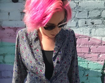 80's All Over Printed Blazer