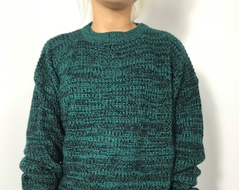 90's Marled Pullover Sweater