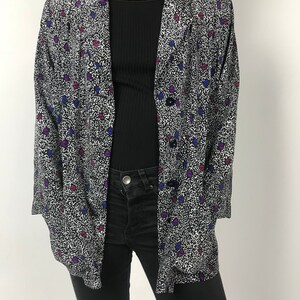 80's All Over Printed Blazer image 3