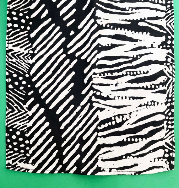 90's Zebra Scarf - image 1