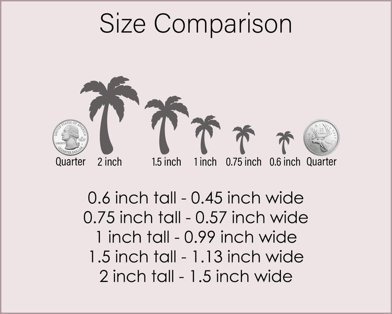 Palm Tree Stickers, Luau, Summer Party, Destination Wedding Stickers, Desert, Removable Vinyl, Party Invitations, Envelope Sealing Stickers Bild 2