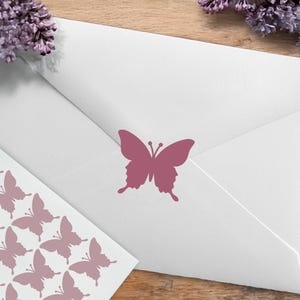 Butterfly Stickers, Insect Stickers, Rainforest, Flying Bug Stickers, Garden Envelope Sealing Stickers, Removable Vinyl, Planner Stickers