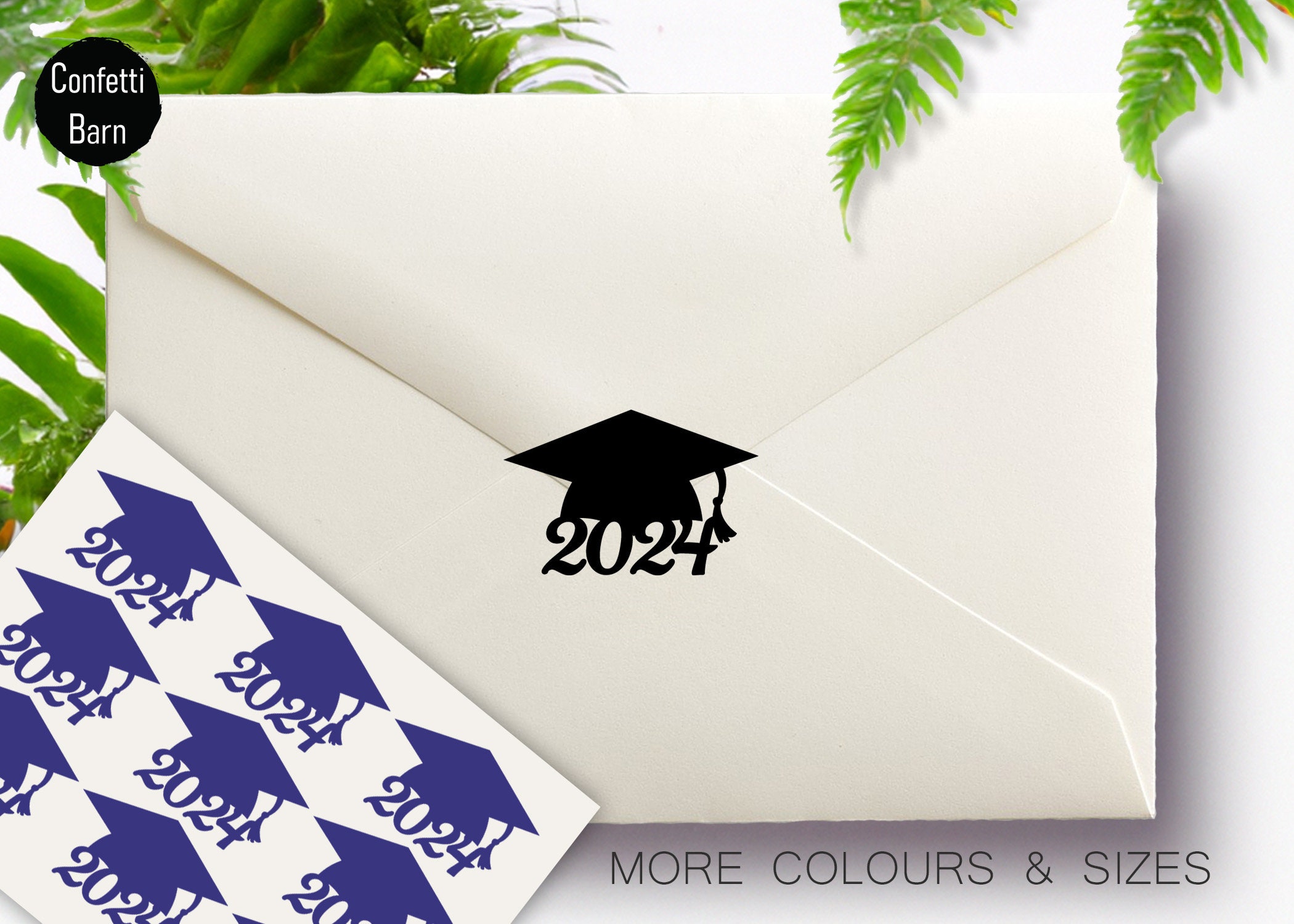 Graduation Class of 2023/2024 Personalized Stickers for Envelopes