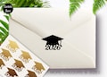 2026 Graduation Hat Stickers, Grad Cap, Graduation Ceremony, Graduation Announcement, Grad Party Envelope Seals, Envelope Sealing Stickers