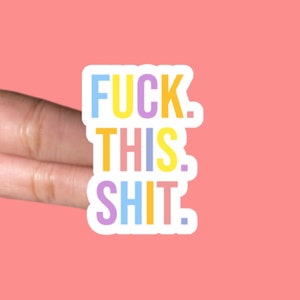Vulgar Sticker | Waterproof Sticker | Funny Stickers