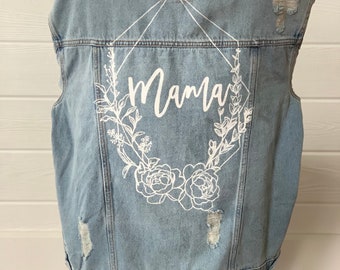 mom and dad jean jackets