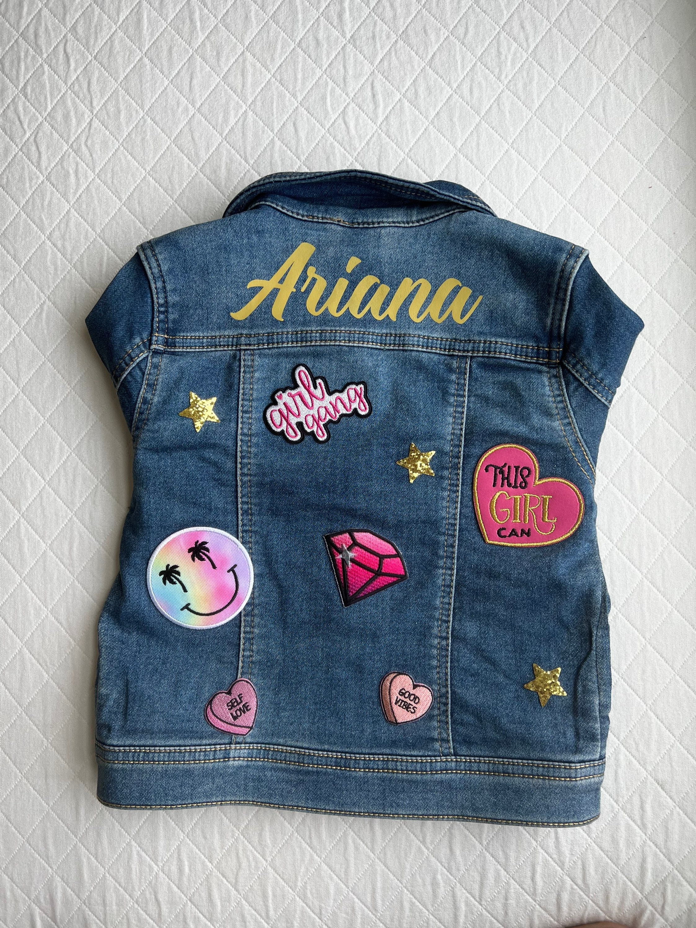 Girl gang denim jacket online