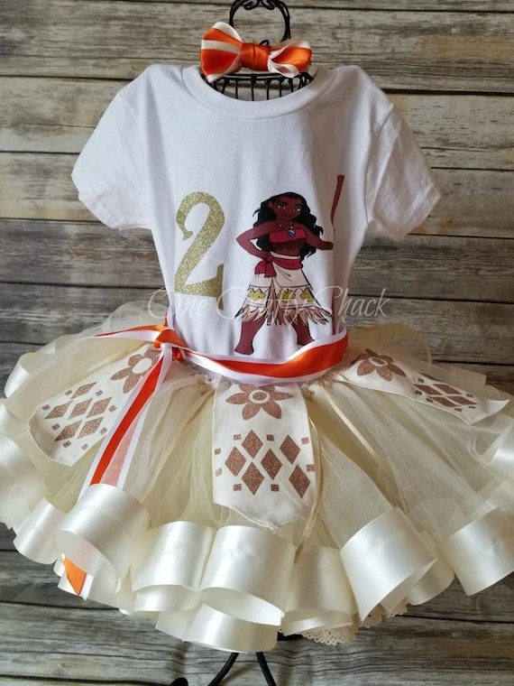 baby moana tutu dress