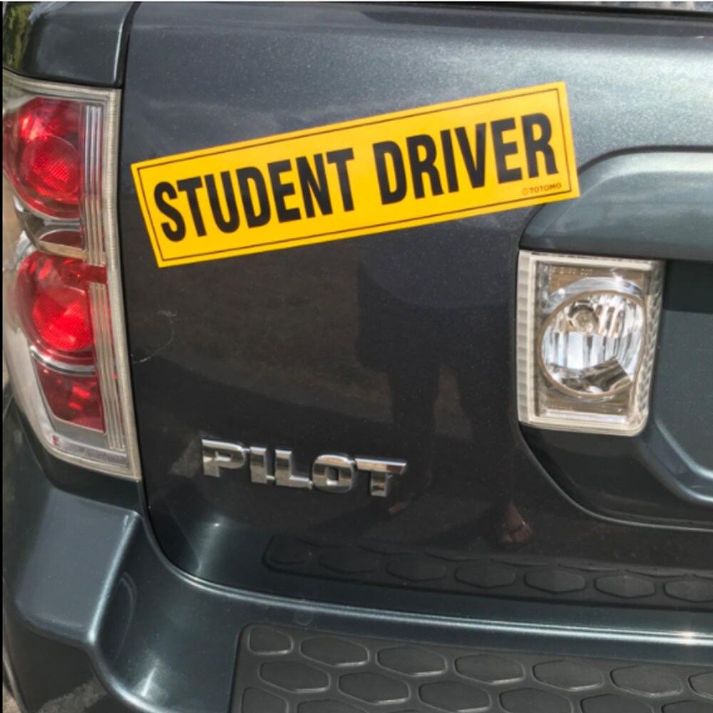 Student Driver Key Tag Student Driver Magnet (2 Pack) 12