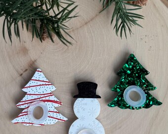 Straw topper Stanley cup, straw topper Christmas, gift for her, gifts for women, Christmas Stanley topper, holiday gifts, stocking stuffer