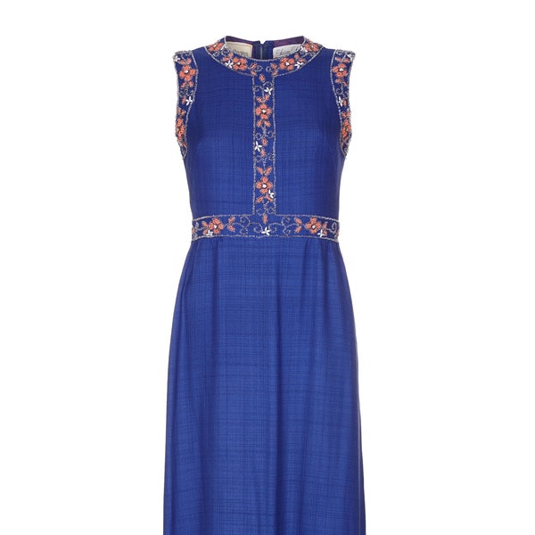 Beaded Maxi Dress Etsy UK