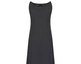 Jaren 1960 Christian Dior Patron Original Wool Crepe Dress