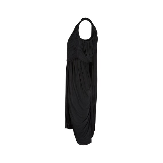 1970s Halston Black Label Couture Jersey Dress - image 3