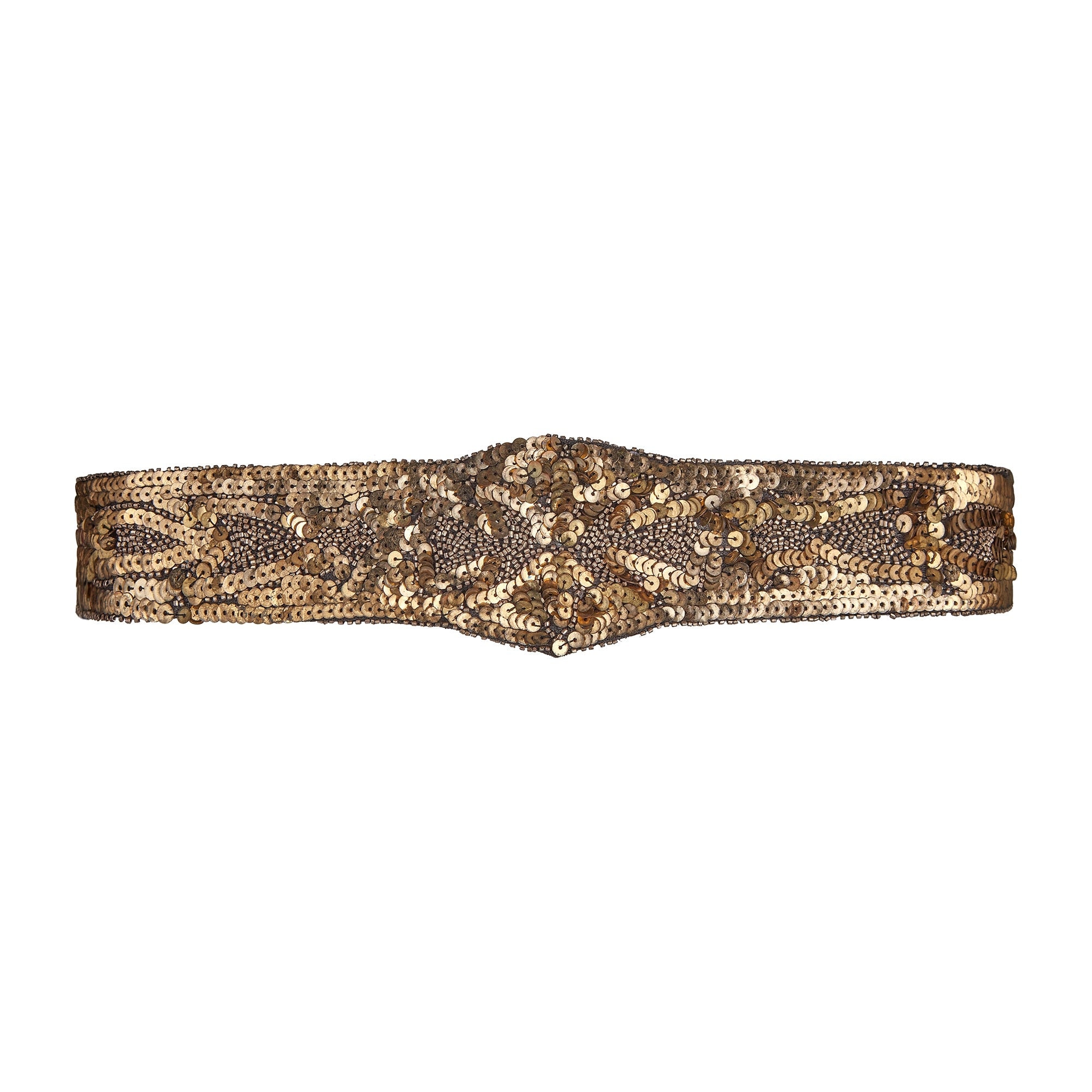 1930s Gold Sequin and Beaded Belt - Etsy