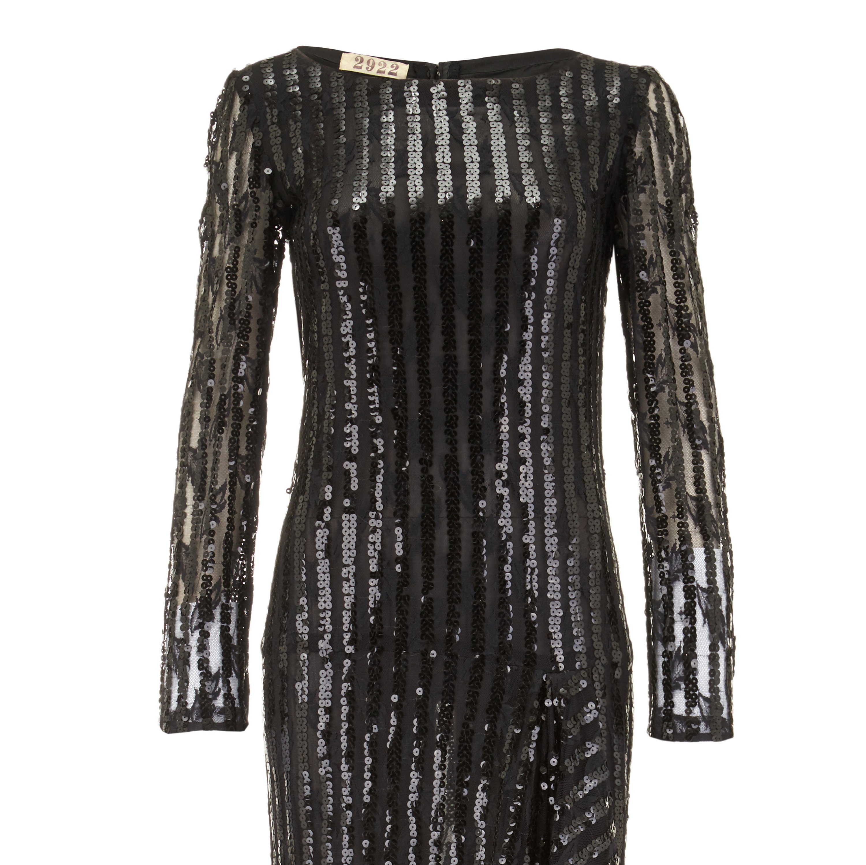 André Laug Pleated Skirt Midi Dress
