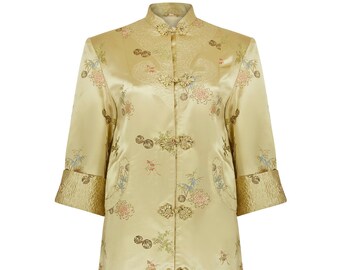 ジャケット・アウター mame 17AW MANDARIN JACQUARD Gown Coat ジャケット・アウター mame 17AW MANDARIN JACQUARD Gown Coat