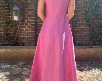strapless open back dress Cute Cool Girl Pink Ruffled Mesh Heart Skirt Punk main image 1