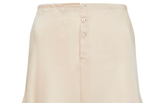 1930s Blush Pink Silk and Lace Tap Pants - image 6